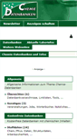 Mobile Screenshot of chemie-datenbanken.de
