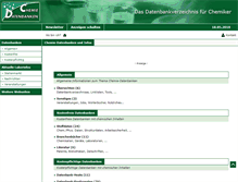 Tablet Screenshot of chemie-datenbanken.de
